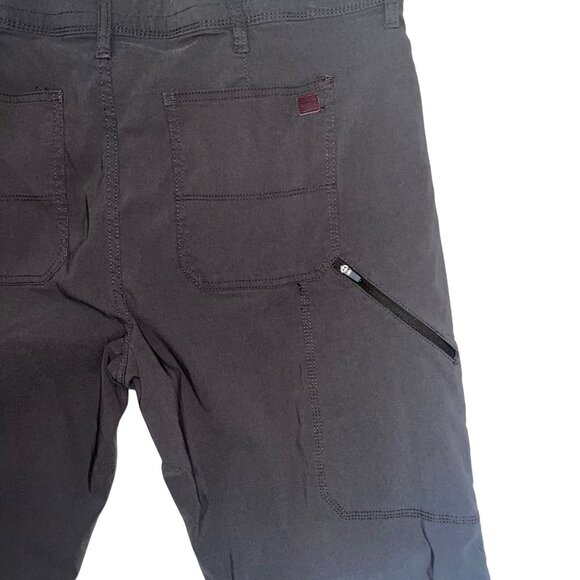 Weatherproof Mens Vintage Nylon Blend Slim Fit Pants 38x32 Gray - Picture 9 of 14